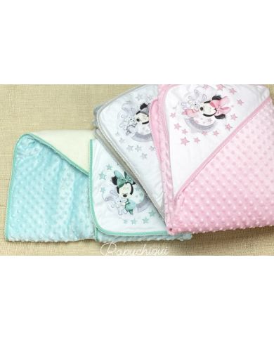 Manta acolchada polar dibujo Minnie