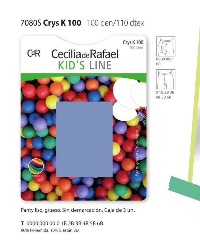 Panty Crys K 100 3 unidades