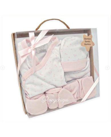 Set de regalo 5 piezas bambú