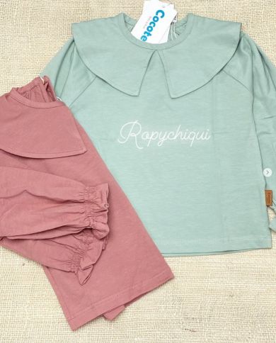 Oferta camisa algodón cuello grande Cocote🔴47074