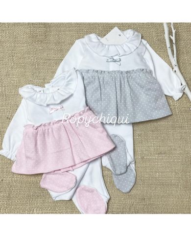 Conjunto algodón afelpado Mybabychic 101