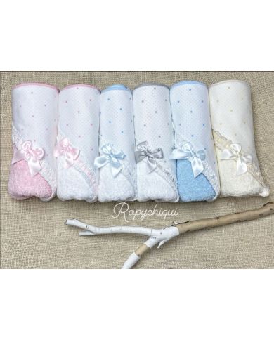 Capa de baño rizo 80x80 cm 43823