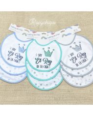 Babero plastificado 3 unidades 38