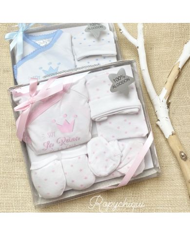 Conjunto 5 piezas algodón 1920