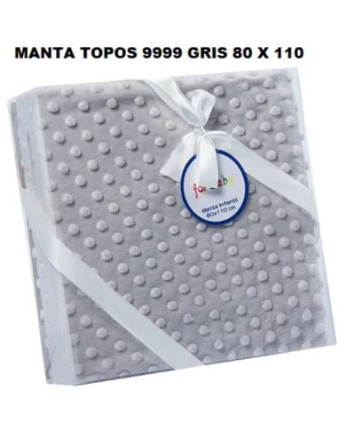 Manta coche topos For Baby 9999