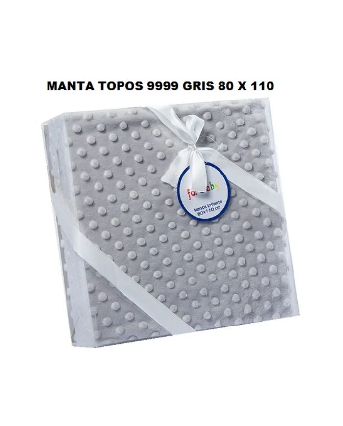 Manta coche topos For Baby 9999