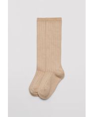 Calcetín infantil largo canalé CAMEL Ysabel Mora 02856