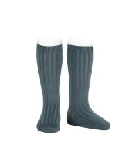 Calcetines altos básicos canalé ZINC REF: 2016/2