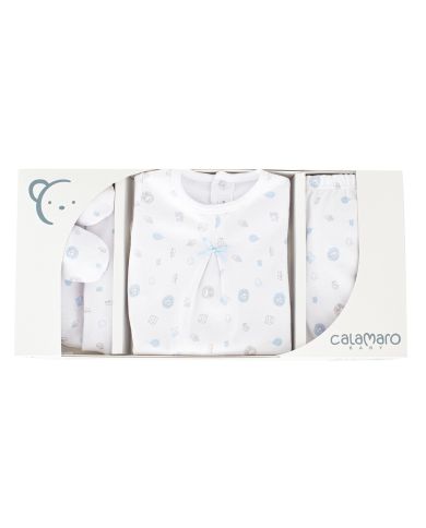Oferta Conjunto 4 piezas Calamaro CELESTE🔴 72503