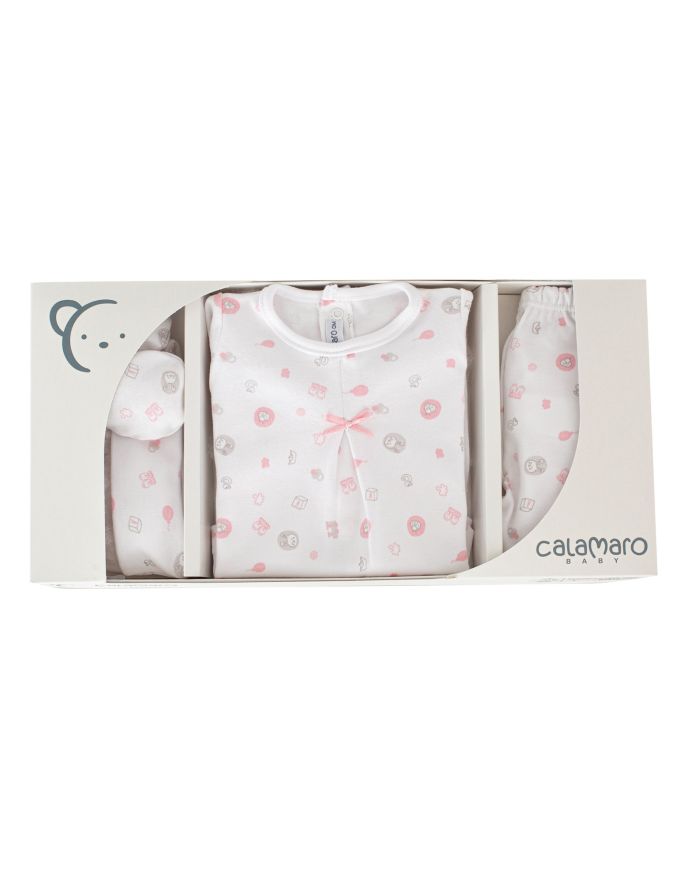 Oferta Conjunto 4 piezas Calamaro ROSA🔴 72503