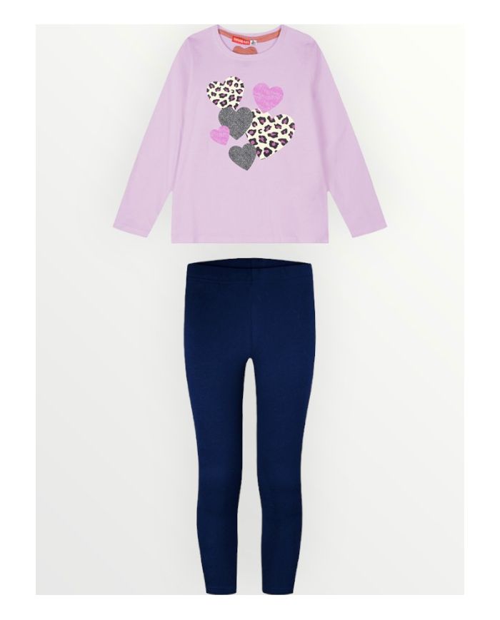 Conjunto niña con leggins VIOLETA 16-124268-0