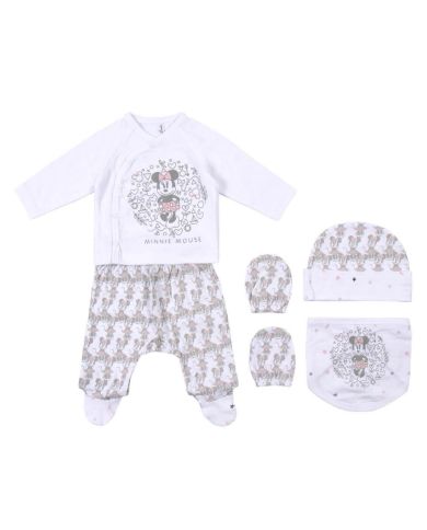 Oferta Pack regalo 4 piezas algodón fino Minnie🔴