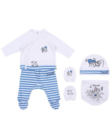 Oferta Pack regalo 4 piezas algodón fino Pato Donald 🔴