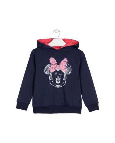 Oferta sudadera con capucha Minnie Losan 🔴 22N-6801AG