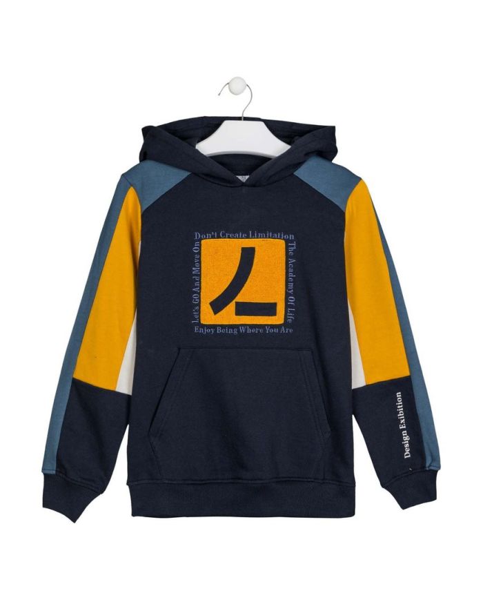 Oferta Sudadera con capucha niño Losan 🔴 22F-6010AL