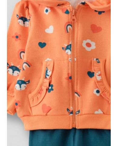 Conjunto chándal niña 2 piezas 343011