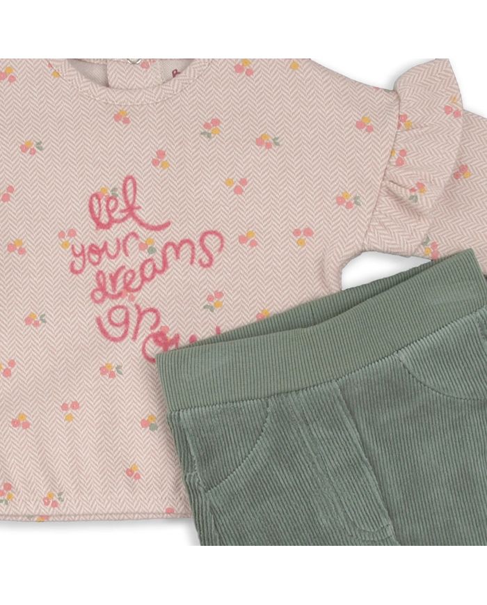 Conjunto 2 piezas niña Babybol 241048