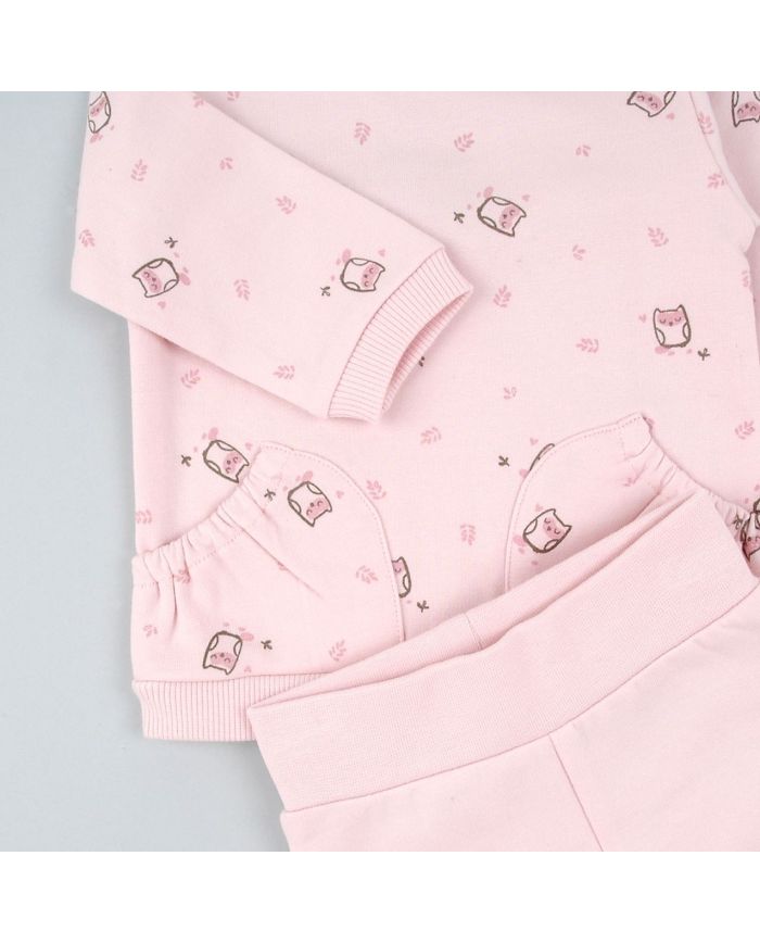 Conjunto 2 piezas bebé niña Babybol 240440