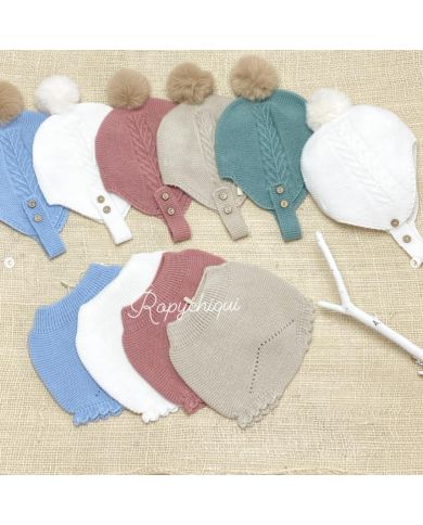 Gorro con pompón PCS baby 822902