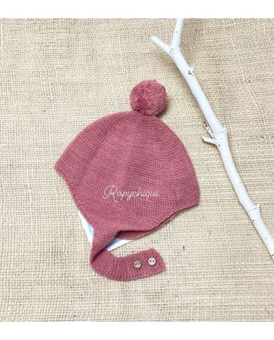 Gorro invierno pompón Pecesa ORQUÍDEA 822002