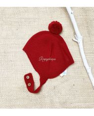 Gorro invierno pompón Pecesa ROJO 822002