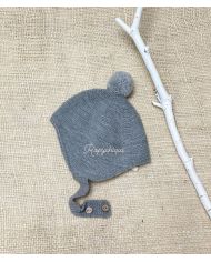 Gorro invierno pompón Pecesa GRIS 822002