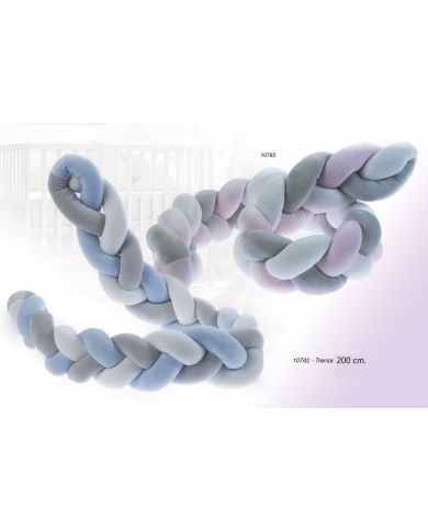 Trenza protector de cuna 200 cm 10782