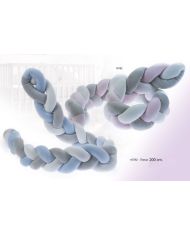 Trenza protector de cuna 200 cm 10782