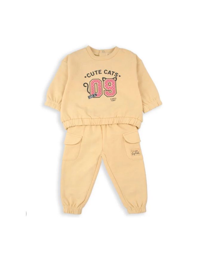 Conjunto 2 piezas niña Babybol 241013