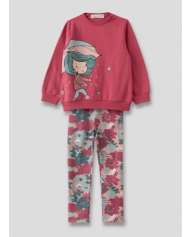 Conjunto 2 piezas niña Street Monkey 346015