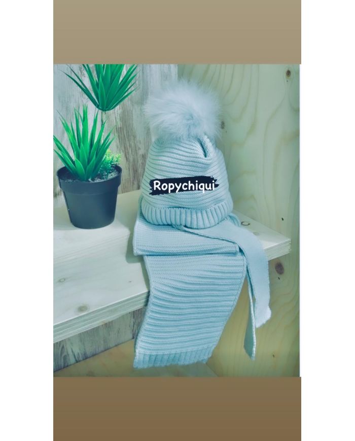 Conjunto Gorro y Bufanda Mac Ilusion GB10H