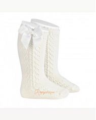 Calcetines calados con lazo Cóndor CAVA 2599/2