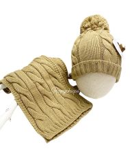 Oferta Gorro + Bufanda CAMEL Soleil 🔴​ B2363