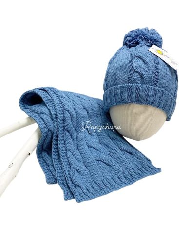 Oferta Gorro + Bufanda AZAFATA Soleil 🔴​ B1153