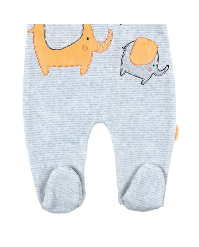 Pijama pelele bebé terciopelo Babybol 220033