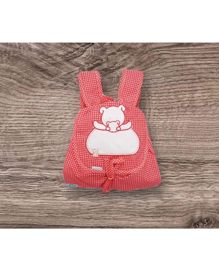 Mochila para Bordar Artifanel ROJO 13801