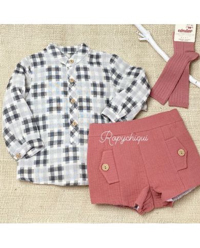 Oferta Conjunto camisa bebé 2 piezas 🔴​ 1877