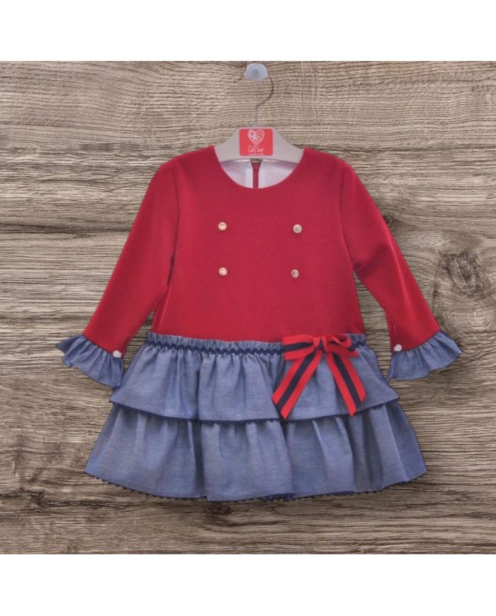 Oferta Vestido Infantil Del Sur 🔴​ 5189