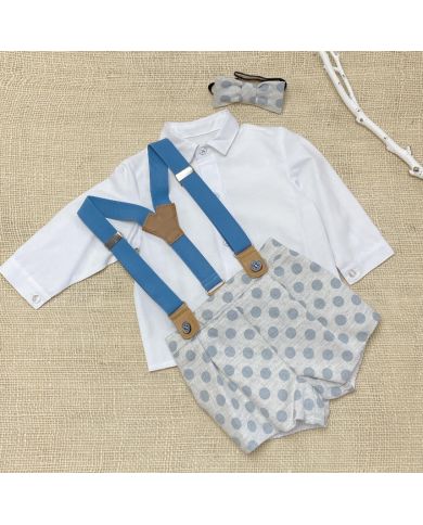 Conjunto 4 piezas bebé Del Sur​ 1876