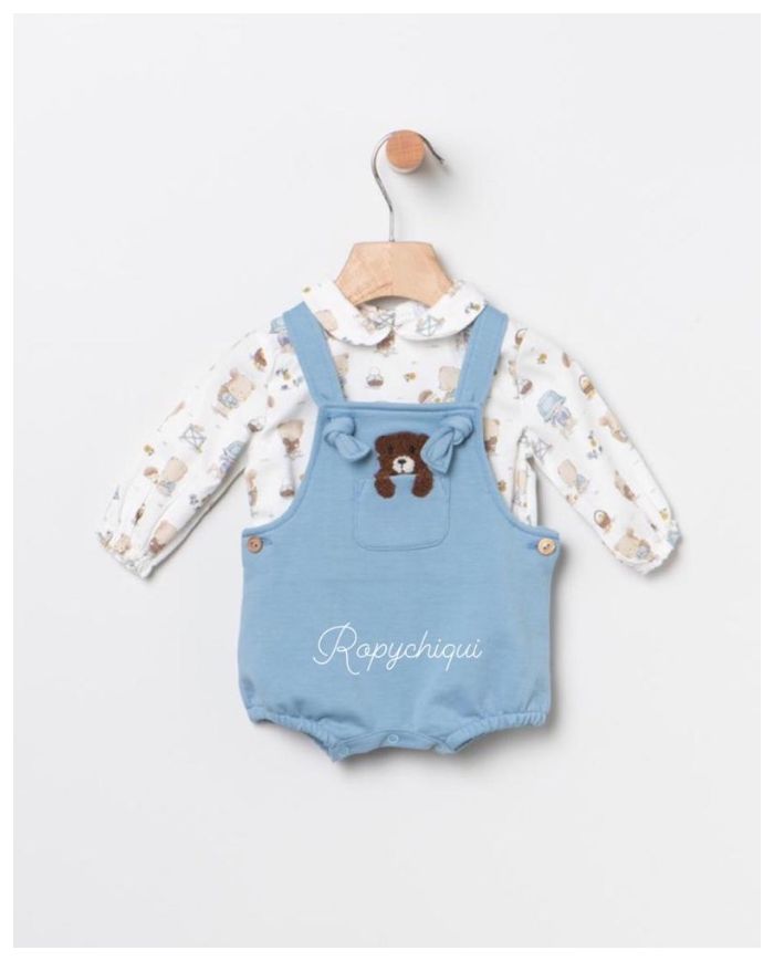 Oferta conjunto camisa y peto Coco Acqua 🔴 70012