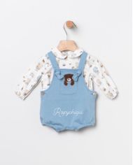 Oferta conjunto camisa y peto Coco Acqua 🔴 70012