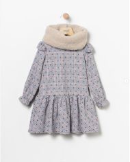 Oferta Vestido con braga de cuello borreguillo Coco Acqua 🔴​ 50064