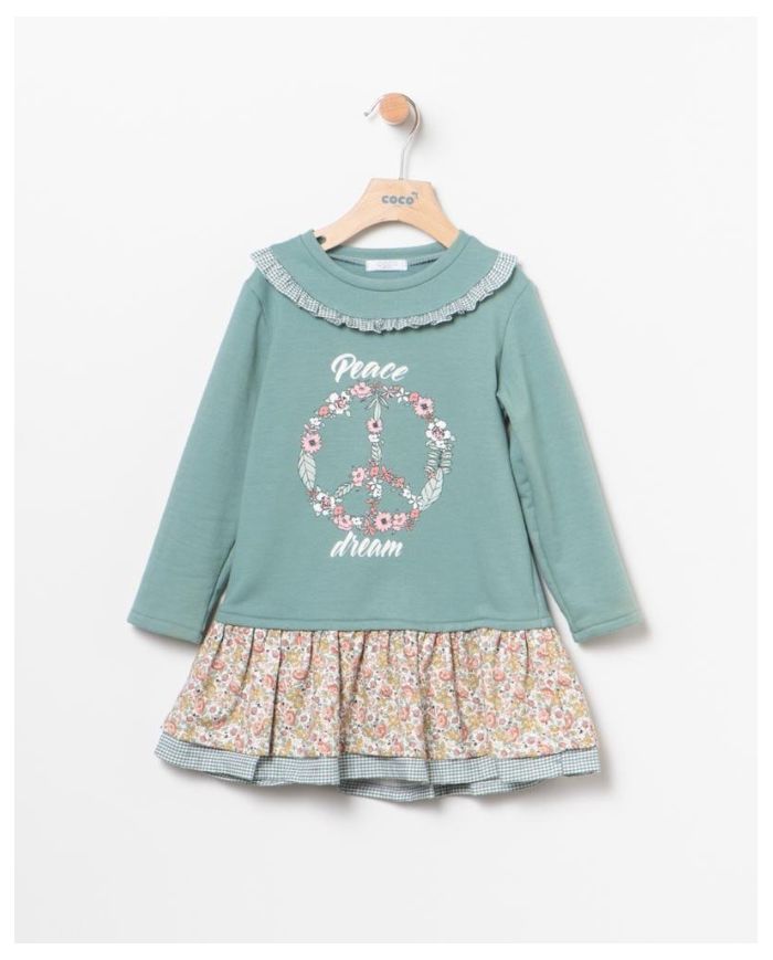 Oferta vestido parte superior tejido sudadera Coco Acqua 🔴 50073