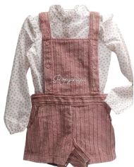 Oferta Conjunto mono pana y camisa Coco Acqua 🔴​ 50790