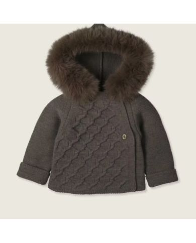 Abrigo bebé largo pelo Mac Ilusion MOKA 9496