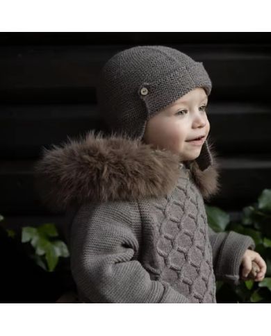 Abrigo bebé largo pelo Mac Ilusion MOKA 9496