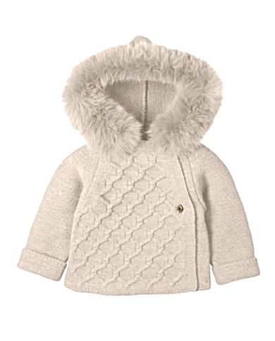 Abrigo bebé largo pelo Mac Ilusion NATURAL 9496