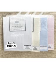 Sábana bajera cuna 100% algodón 60x120 cm 072-26