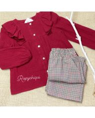 Oferta Conjunto Niña pantalón culot 🔴​ 6267