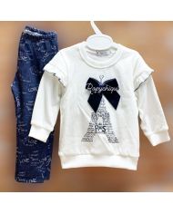 Oferta conjunto niña mallas y sudadera 🔴​ 5117